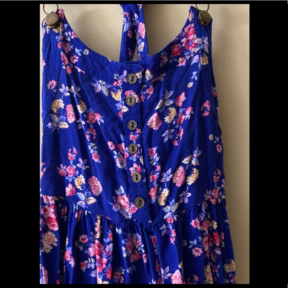 OVERALL FLORAL DRESS - Picture 2 of 3